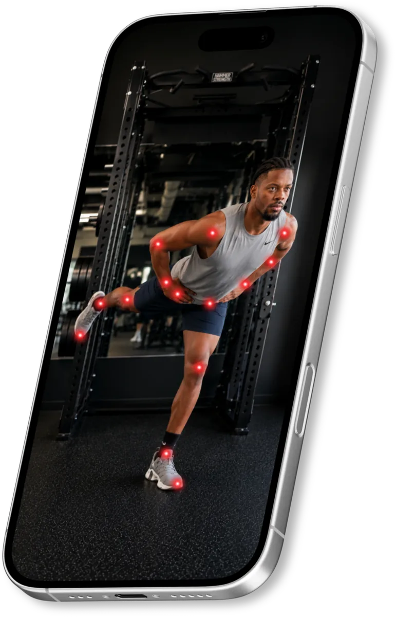 3D movement analysis identifying joint limitations in real time
