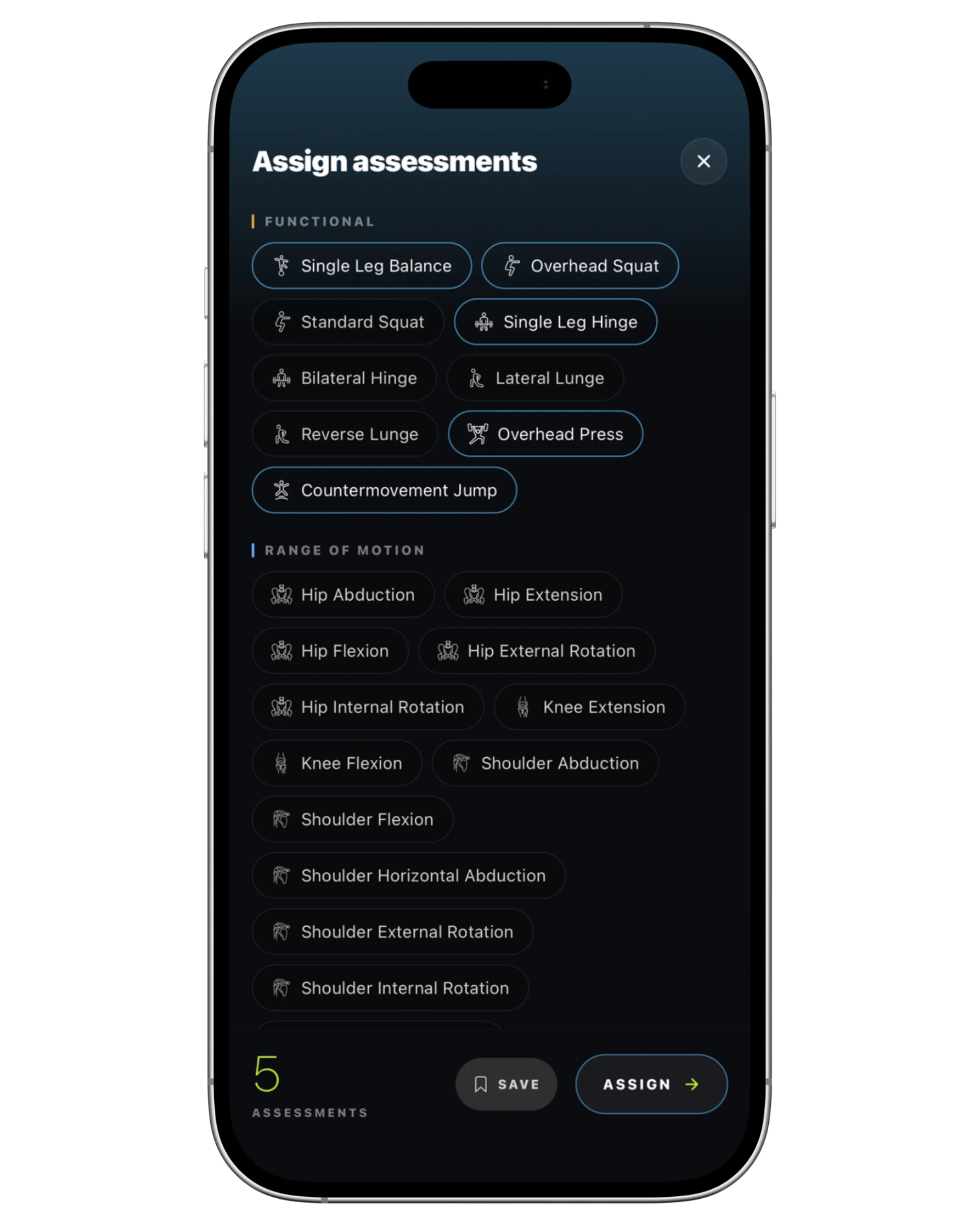 Assess Athletes Anywhere. in the Demotu app